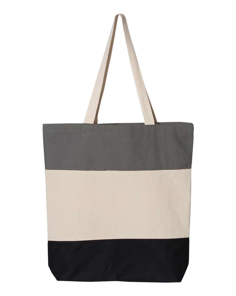 Tri Color Tote Bag