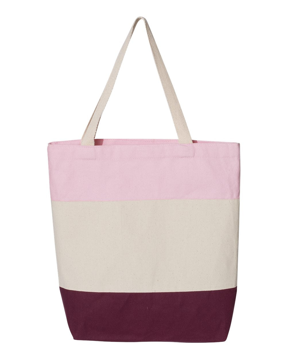 Tri Color Tote Bag